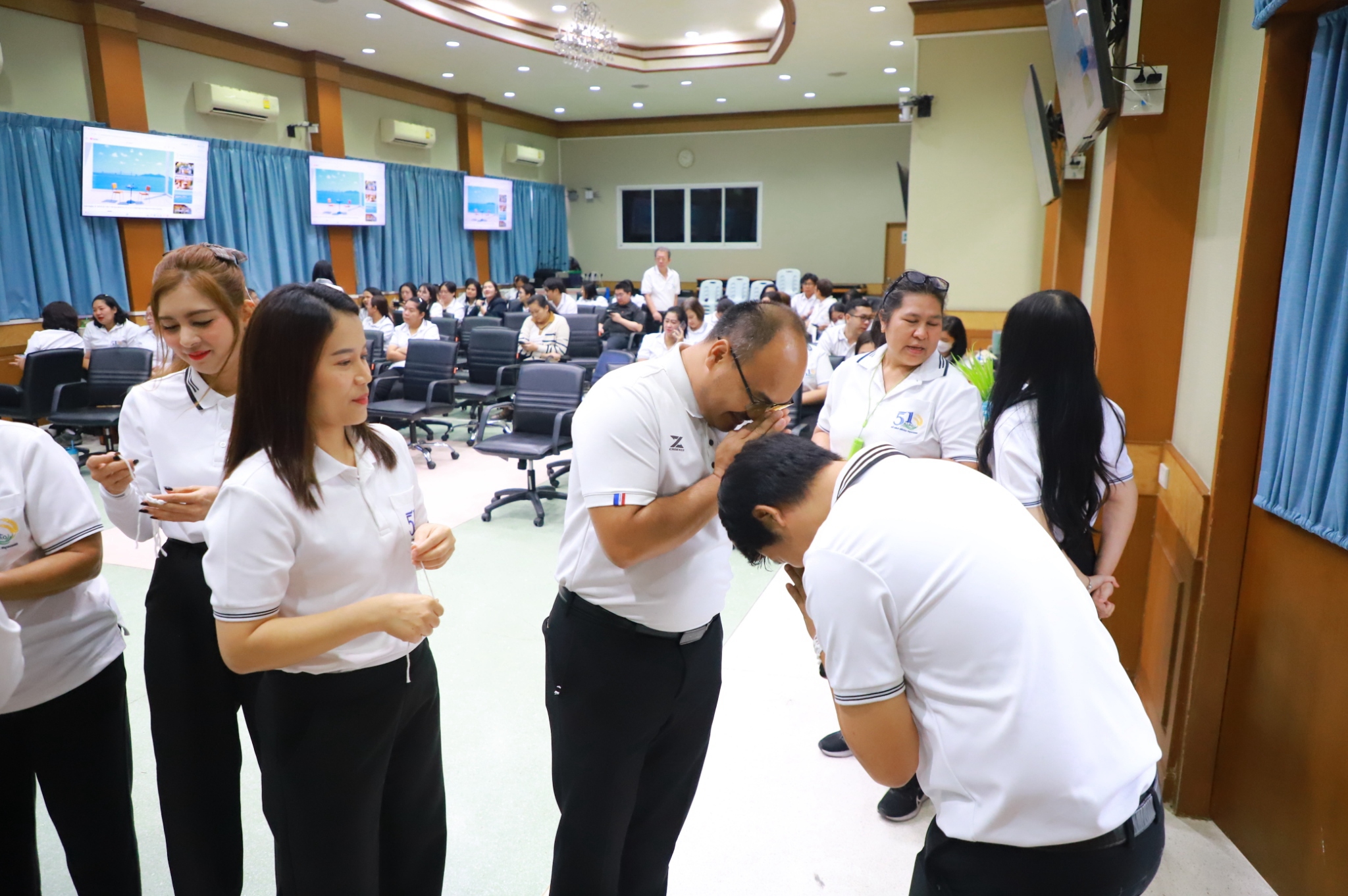 title - กิจกรรม“การเสริมสร้างความสัมพันธ์ในองค์กรและบรรยากาศที่เอื้อต่อการทำงาน”